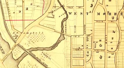 Morrisania map 1879